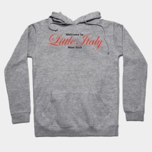 Welcome to Little Italy New York Hoodie